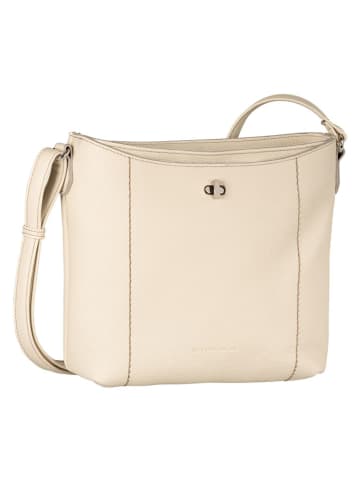 Tom Tailor Torebka "Elif" w kolorze beżowym - 27 x 26 x 8 cm