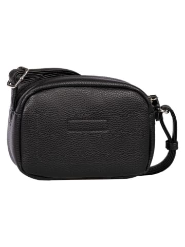 Tom Tailor Umhängetasche "Elis" in Schwarz - (B)18 x (H)13 x (T)7 cm