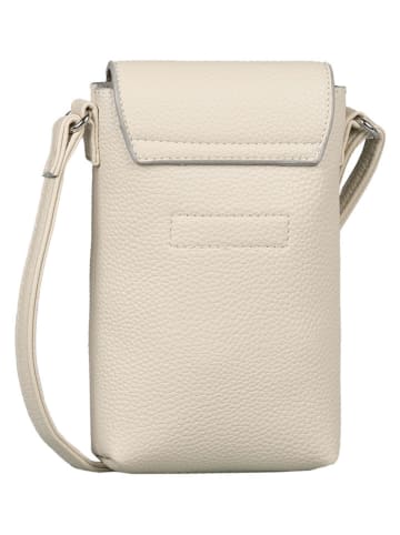 Tom Tailor Handytasche "Elis" in Beige - (B)12 x (H)19 x (T)3 cm