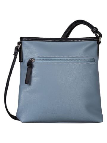 Tom Tailor Umhängetasche "Leora" in Hellblau - (B)39 x (H)26,5 x (T)19 cm