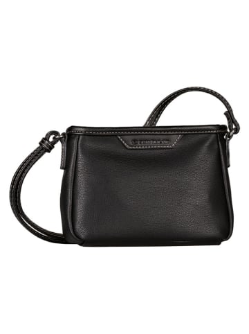 Tom Tailor Umhängetasche "Leora" in Schwarz - (B)21 x (H)14 x (T)7 cm