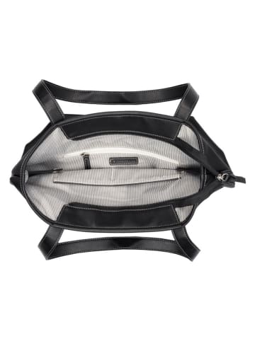 Tom Tailor Shopper bag "Leora" w kolorze czarnym - 39 x 26,5 x 19 cm