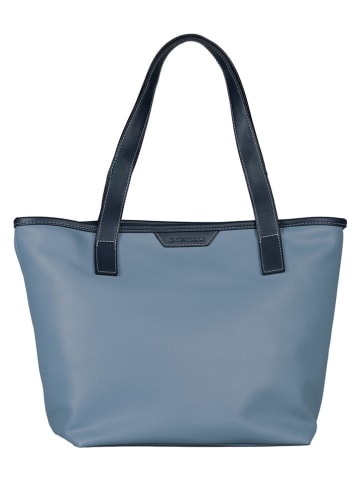 Tom Tailor Shopper bag "Leora" w kolorze błękitnym - 21 x 14 x 7 cm