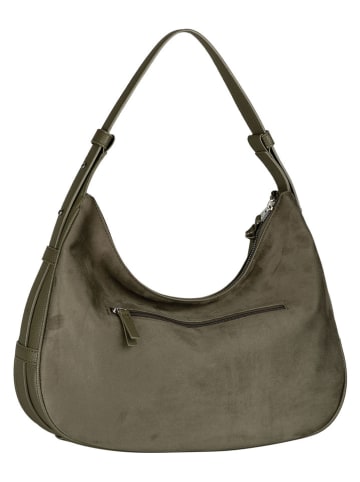 Tom Tailor Schultertasche "Lysa" in Khaki - (B)35 x (H)28 x (T)10 cm