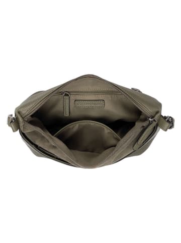 Tom Tailor Torebka "Miha" w kolorze khaki - 30 x 17,5 x 10 cm