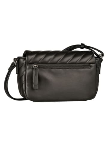 Tom Tailor Umhängetasche "Mirela" in Schwarz - (B)27 x (H)16,5 x (T)10,5 cm