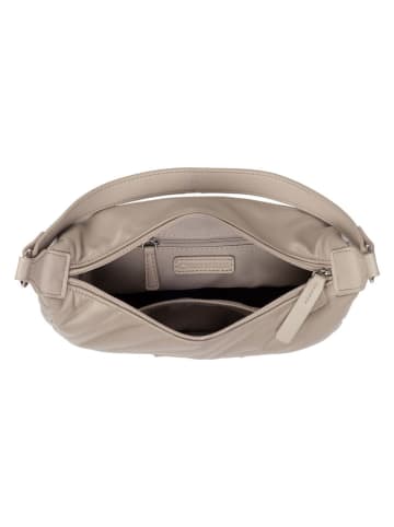 Tom Tailor Schultertasche "Mirela" in Beige - (B)30 x (H)20 x (T)10,5 cm