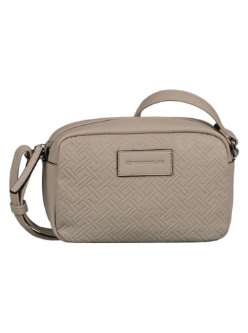 Tom Tailor Umhängetasche "Mirenda" in Beige - (B)22 x (H)15 x (T)8 cm