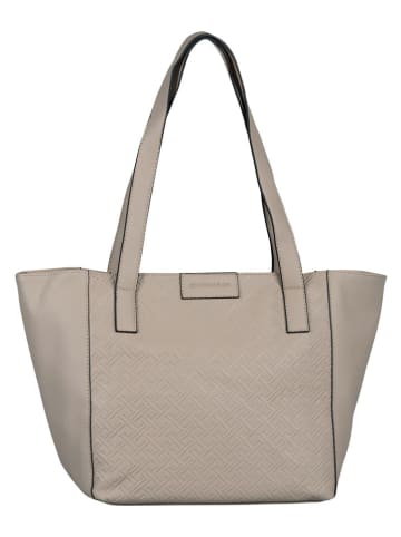 Tom Tailor Shopper "Mirenda" in Beige - (B)43 x (H)26 x (T)19 cm