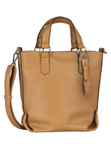 Tom Tailor Torebka "Olive" w kolorze jasnobrązowym - 31,5 x 23 x 11 cm