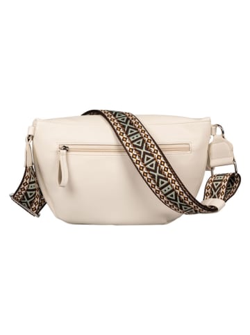 Tom Tailor Saszetka "Palina" w kolorze kremowym - 30 x 19 x 10 cm