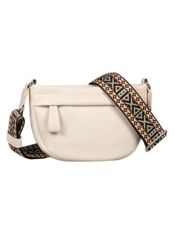 Tom Tailor Torebka "Palina" w kolorze beżowym - 25 x 15 x 6 cm