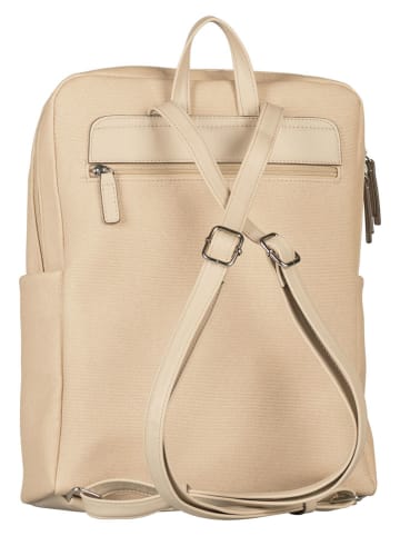 Tom Tailor Rucksack "Rosa" in Beige - (B)32 x (H)39 x (T)9 cm