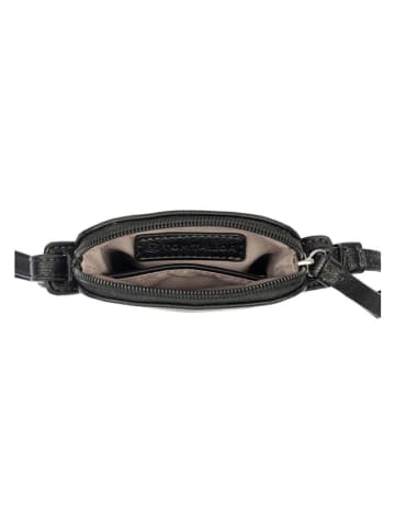 Tom Tailor Handytasche "Rosabel" in Schwarz - (B)11,5 x (H)18 x (T)2 cm