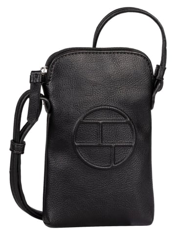 Tom Tailor Torebka "Rosabel" w kolorze czarnym na telefon - 11,5 x 18 x 2 cm