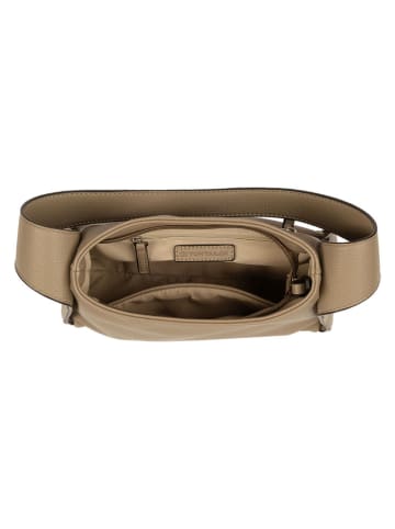 Tom Tailor Schultertasche "Rowan" in Beige - (B)26 x (H)17,5 x (T)10 cm