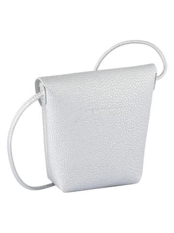 Tom Tailor Torebka "Ida" w kolorze srebrnym - 17 x 16 x 4,5 cm