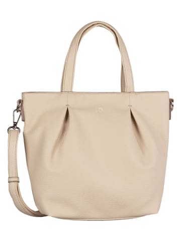 Tom Tailor Henkeltasche "Laurie" in Creme - (B)30 x (H)26 x (T)9,5 cm