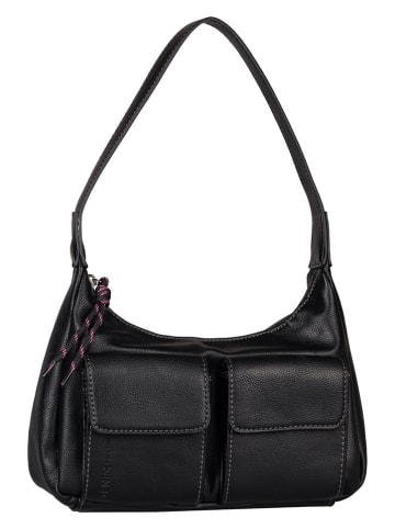 Tom Tailor Torebka "Malina" w kolorze czarnym - 27 x 19 x 11 cm