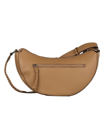 Tom Tailor Torebka "Neda" w kolorze jasnobrązowym - 36 x 19 x 12,5 cm