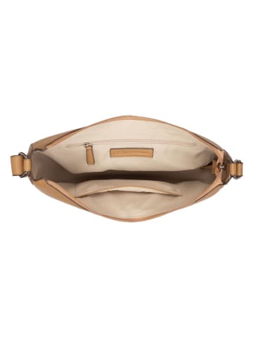 Tom Tailor Umhängetasche "Neda" in Hellbraun - (B)36 x (H)19 x (T)12,5 cm