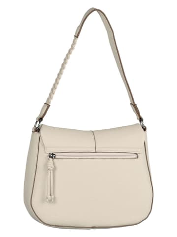 Tom Tailor Torebka "Neda" w kolorze kremowym - 28 x 22 x 9 cm