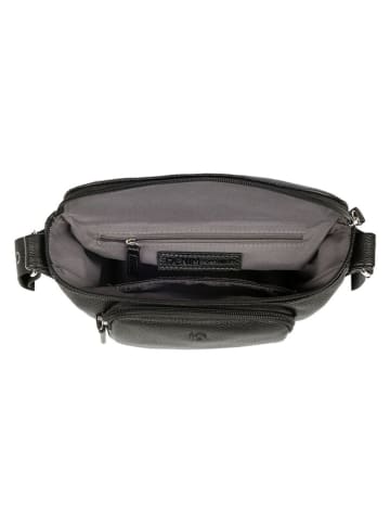 Tom Tailor Umhängetasche "Fara" in Schwarz - (B)27 x (H)17,5 x (T)11,5 cm