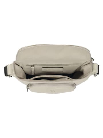 Tom Tailor Torebka "Fara" w kolorze beżowym - 27 x 17,5 x 11,5 cm