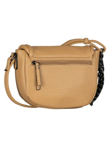 Tom Tailor Umhängetasche "Finna" in Hellbraun - (B)21 x (H)16 x (T)12 cm