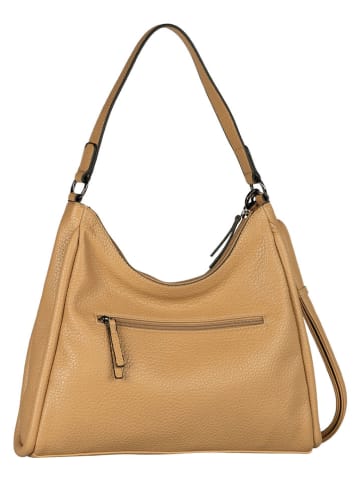 Tom Tailor Schultertasche "Finna" in Beige - (B)36 x (H)29,5 x (T)9,5 cm