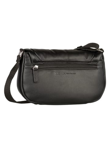 Tom Tailor Umhängetasche "Maye" in Schwarz - (B)26 x (H)17 x (T)7,5 cm