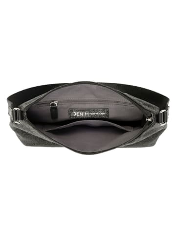 Tom Tailor Schultertasche "Quinn" in Schwarz - (B)27 x (H)17,5 x (T)8,5 cm