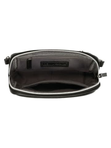 Tom Tailor Umhängetasche "Sada" in Schwarz - (B)25 x (H)17 x (T)7,5 cm