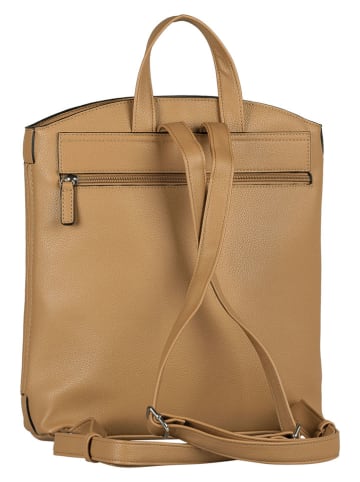 Tom Tailor Plecak "Zephyra" w kolorze jasnobrązowym - 28,5 x 33 x 9 cm