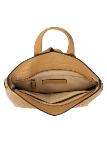 Tom Tailor Rucksack "Zephyra" in Hellbraun - (B)28,5 x (H)33 x (T)9 cm