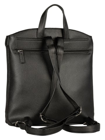 Tom Tailor Rucksack "Zephyra" in Schwarz - (B)28,5 x (H)33 x (T)9 cm