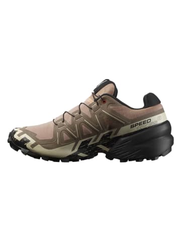 SALOMON Trailrunningschuhe "Speedcross 6" in Beige/ Schwarz