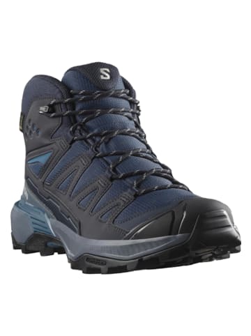 SALOMON Trekkingschuhe "X Ultra 360 GTX" in Dunkelblau/ Lila