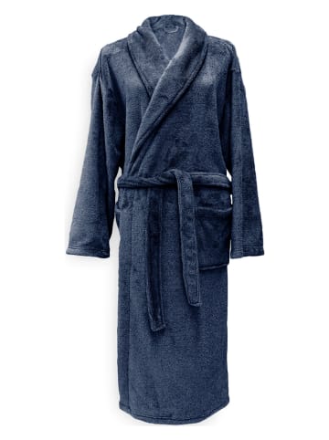 Zo!Home Bademantel "Cara Badjas" in Dunkelblau