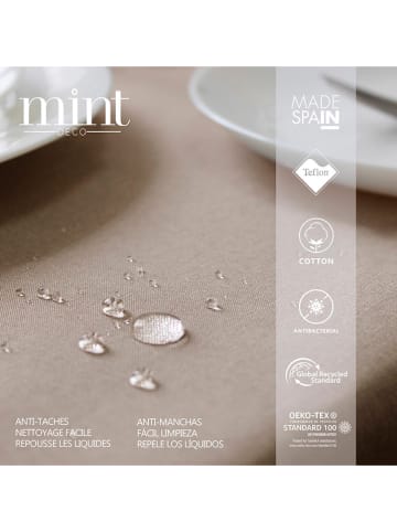 Mint Rugs 2-delige set: servetten wit - (L)40 x (B)40 cm