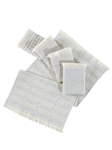 Colourful Cotton Ściereczki (5 szt.) "Maya" w kolorze błękitnym do naczyń