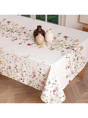 Mint Rugs Tischdecke "Floral Durana" in Weiß/ Gelb/ Grün