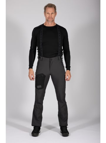 Maul Sport Softshelltrekkingbroek "Seilschaft" antraciet/zwart