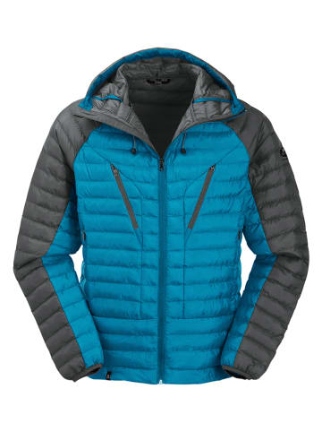 Maul Sport Steppjacke "Kühtai" in Türkis/ Grau