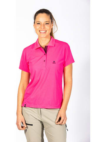 Maul Sport Functioneel poloshirt "Aeschi" roze