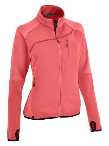 Maul Sport Fleecejacke "Hochegg" in Lachs