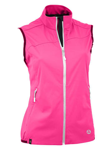 Maul Sport Softshellbodywarmer "Entschenkopf" roze