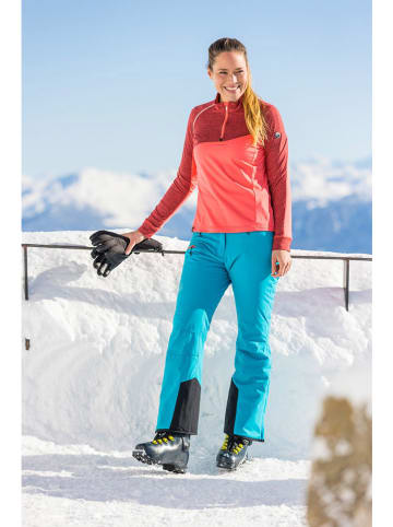 Maul Sport Funktionslongsleeve "Nettetal XT" in Koralle