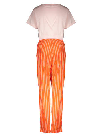 Vivance Pyjama in Rosa/ Orange