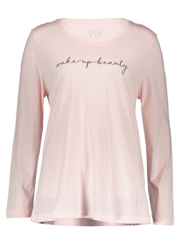 Vivance Pyjama-Oberteil in Rosa